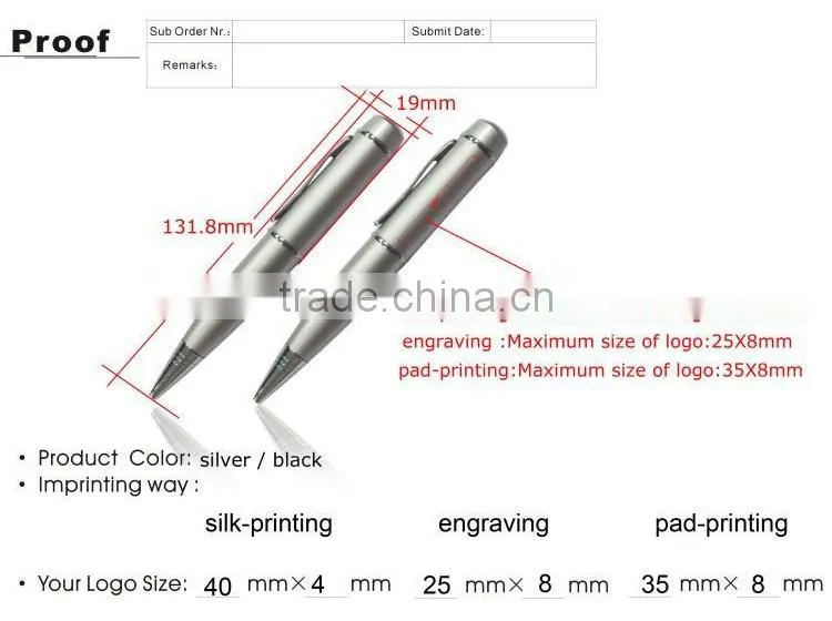 Pen Shape Usb Flash USB flash Laser Pointer ball pen custom usb