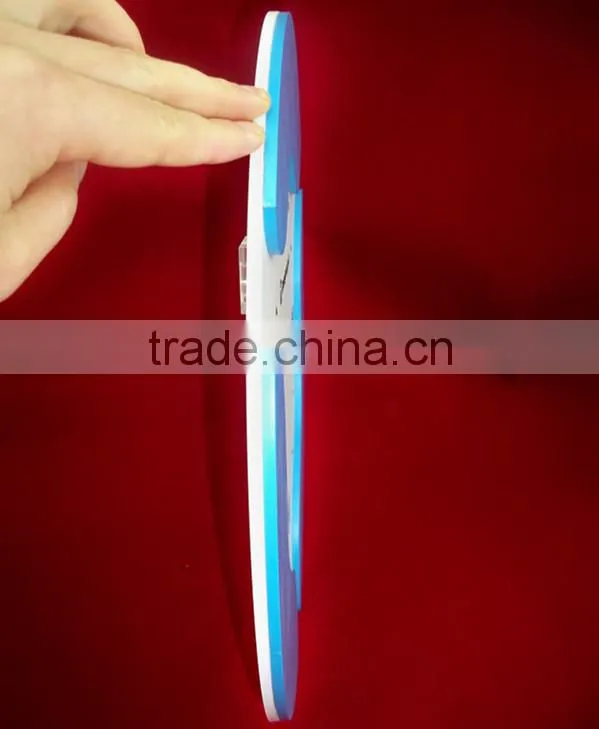 Plexiglass wall clock