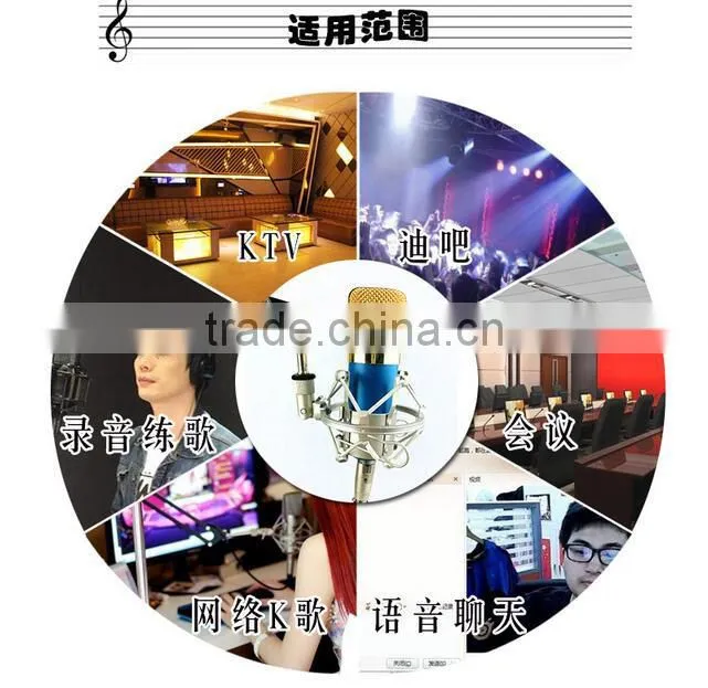 Necessary/network K song "film capacitor microphone/condensor BM-700 cable capacitance microphone recording microphone