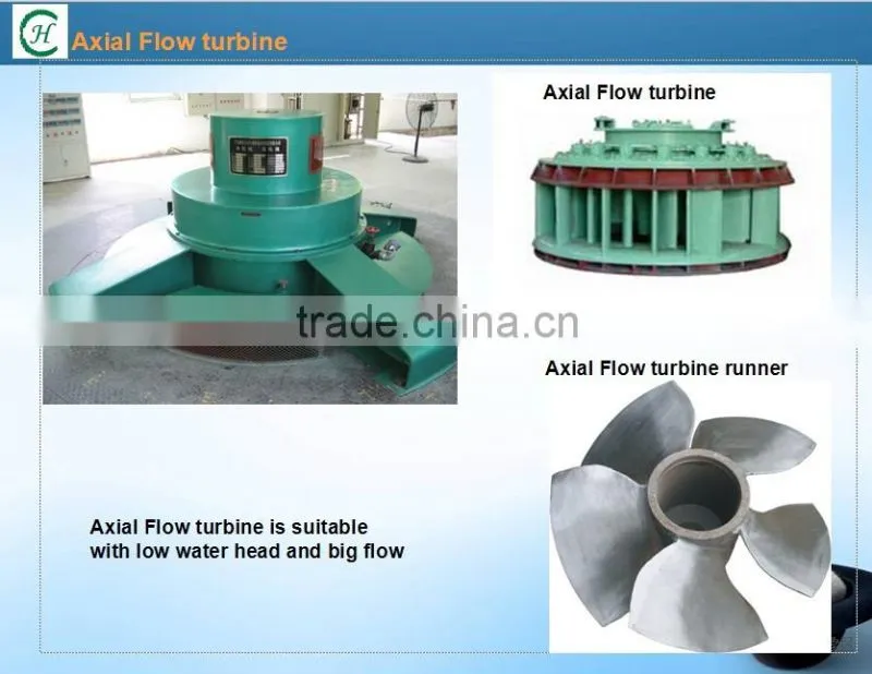 Pelton type turbine