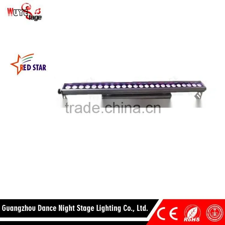 China Price 24pcs RGB Stage Strip LED Wall Washer light Waterproof