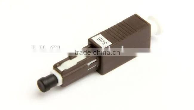 1-30dB plug-in fiber optic mu attenuator, optical fibre attenuator mu