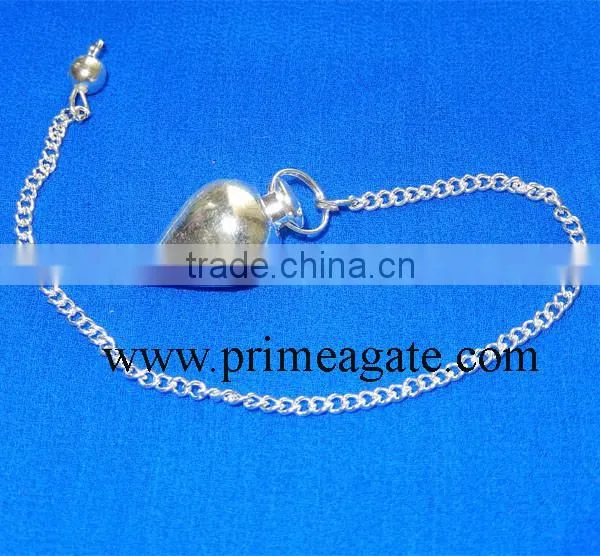 Silver Tear Drop Metal Pendulum For Sale | pendulum for dowsing | Metal Pendulum For Sale