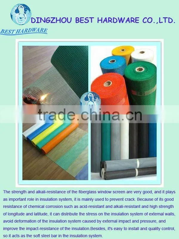 fiber glass decorative window screen