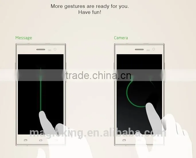 MTK6582 Quad Core 1.3GHz 5.5 inch IPS OGS HD Screen Leagoo Lead 1 Android 4.4 13MP Camera 3G Smartphone