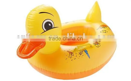Cartoon design Seat Child Swim Ring / Inflatable Boat Swimming / Baby Swimming Float