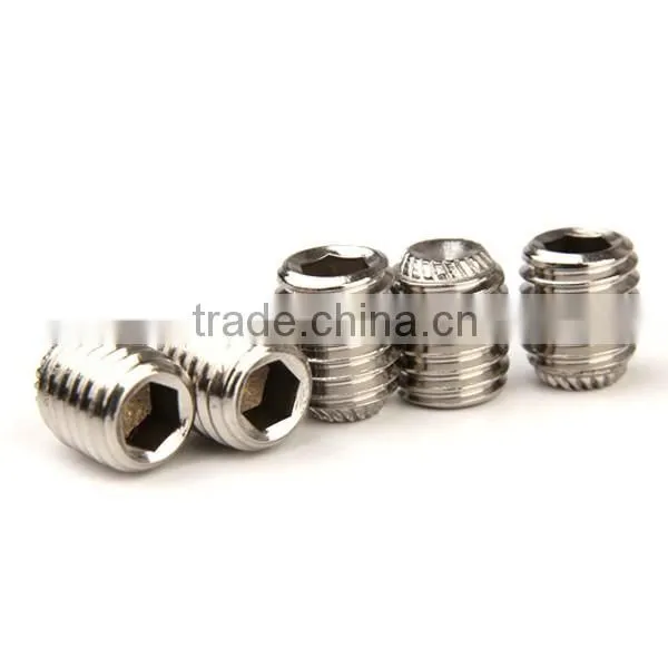 DIN 913 high tensile set screw with knurled point