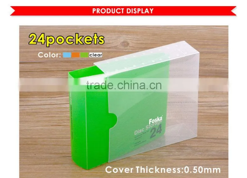 Good Quality PP CD/DVD Holder.