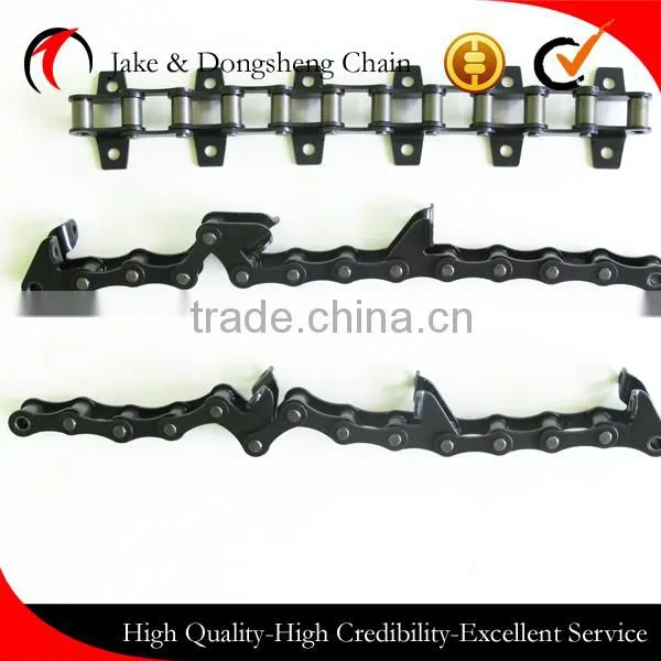 agricultrual equipment parts Harvester chains with attachments ZGS38/ZGS38F3