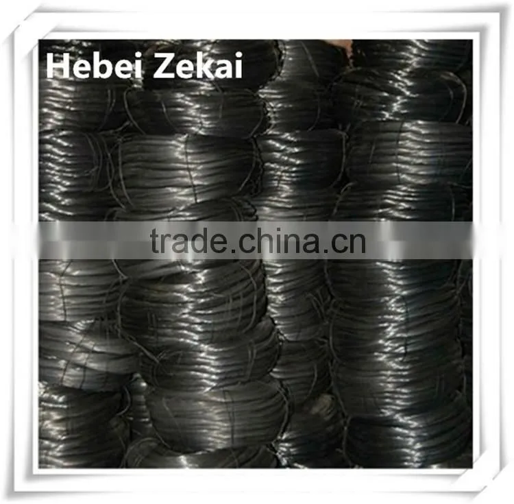 12 gauge black annealed iron wire/binding coil wire