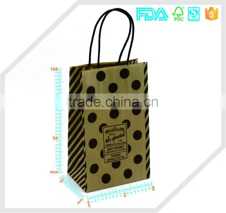 Custom logo paper bag gift packaging bag shopping bag