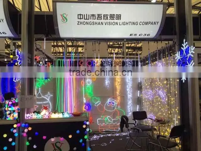 salely use led string light for christmas outdoor tree decoration