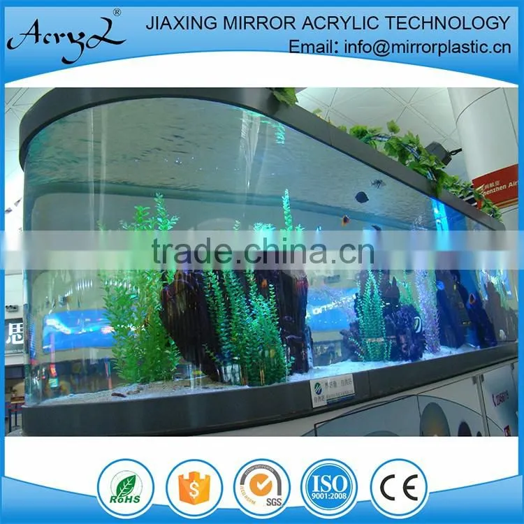 Professional Maker Racetrack corner aquarium tanks
