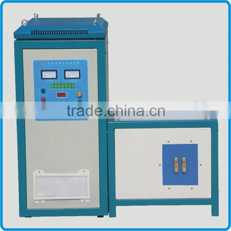 Heat exchanger for induction heating machine cooling