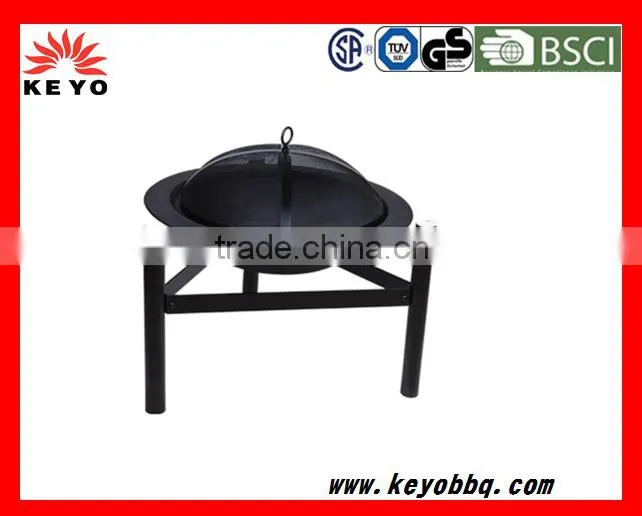 2016 keyo 30 inches European style indoor smokeless steel charcoal fire pit