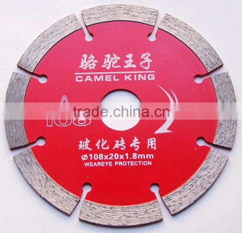 Diamond Saw Blades for cutting vitrified tiles