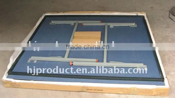 New technology SMC outdoor rainbow leg table tennis table rain proof pingpong table for sale