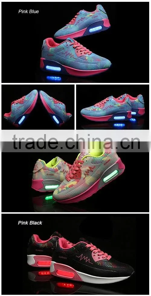 2016 Hot Selling Rechargeable For Women Light Up Shoes LED shoe