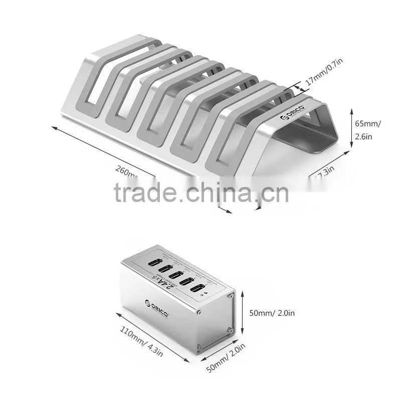 2015 Hot sale Multi USB Charger 5 port mobile phone charging station,USB charging station for ipad stand for OEM/ODM