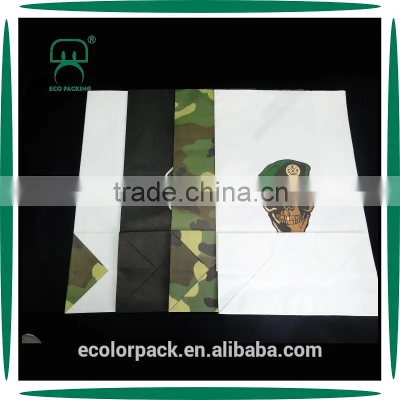 Custom Logo 100gsm Kraft Guangzhou Paper Bag