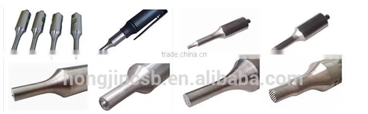 Titanium horn for spot welding machine