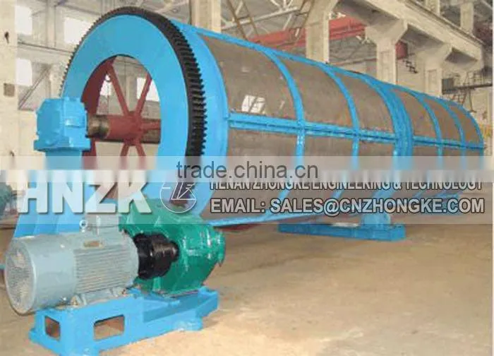 Gold processing equipment trommel drum screen