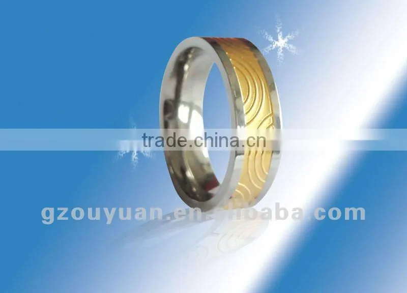 fashion wedding bands laser engraved rings, fashion jewelry, titanium ring jewelry