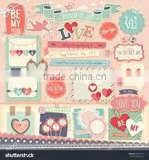 DIY Scrapbook for holiday home and party decoration