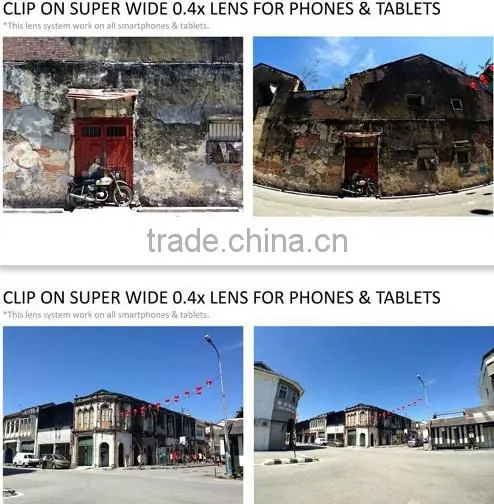 High quality 0.4X Super Wide Angle camera lens for cell phone lens