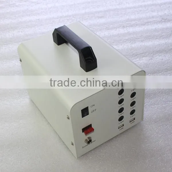 40W 18V Solar power system Lead acid battery