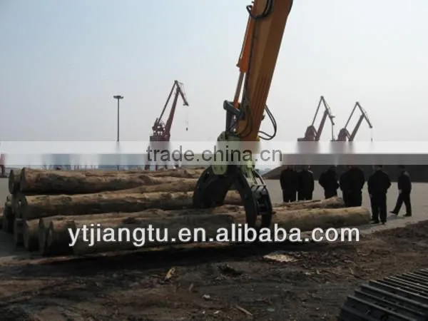 Hydraulic Log Grapple For 24-30 Ton Excavator