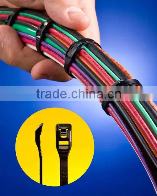plastic tie lock wraps sizes,Self lock Nylon Cable ties