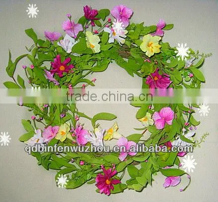Artificial Flower Wreaths for daily decoration