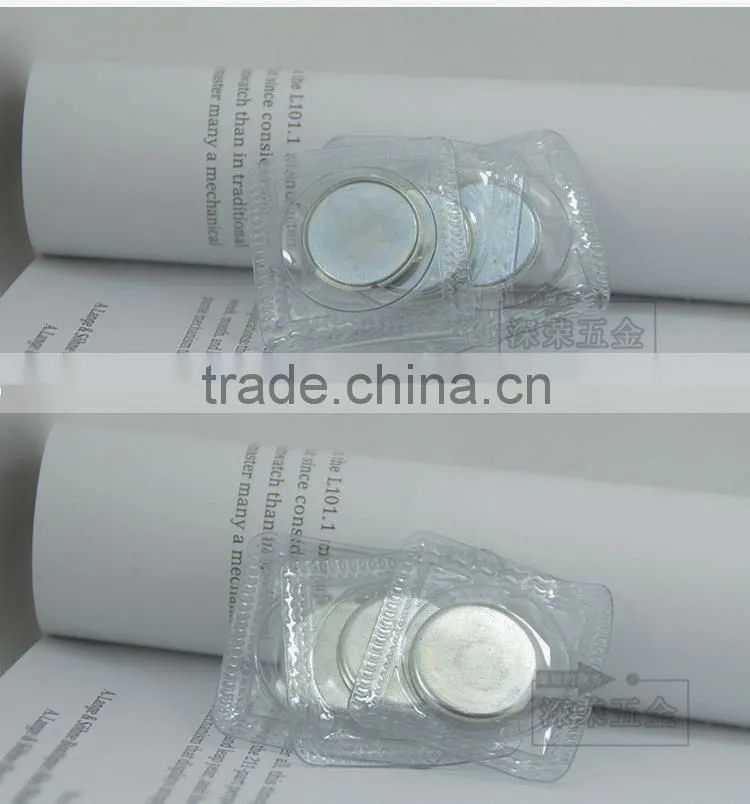 Clothes and shirt sewing PVC magnet button hidden waterproof and anti-corrosion