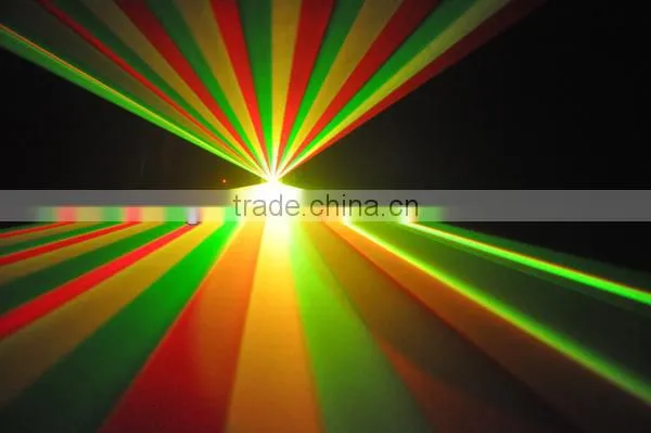 Pro 150mW RGY Mini laser stage lighting with DMX