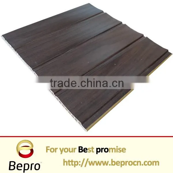 25cm four grooves groove Decorative PVC wall panel for bathroom