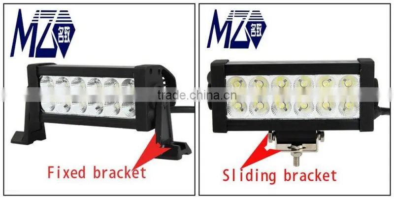 2015 NEW 72W off road led light bar super bright affordable price latest curved4D LED light bar