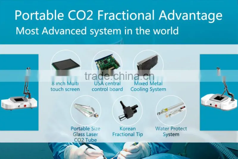 Faireal CO2 Fractional Laser Machine, Portable Scar removal skin rejuvenation, can be home use laser