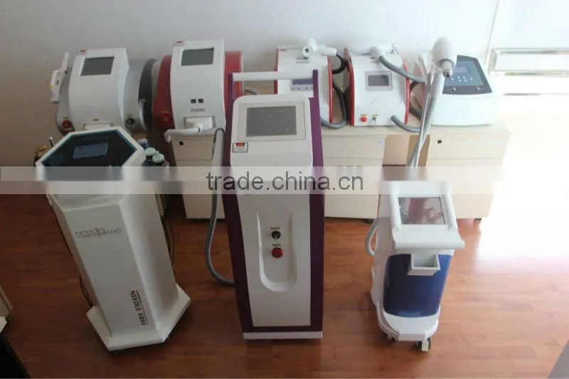 NEW RF skin rejuvenation ND YAG laser tattoo removal machine ipl elight for loss weight