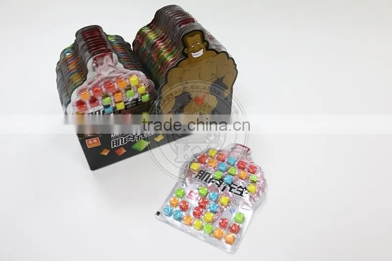 Muscle Man Fruity Mini Xylitol Chinese Chewing Gum