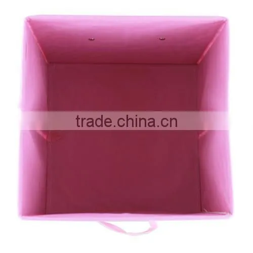 Factory wholesale home garment saving storage box, Reusable non-woven high capacity organizer lidless(BBHT006)