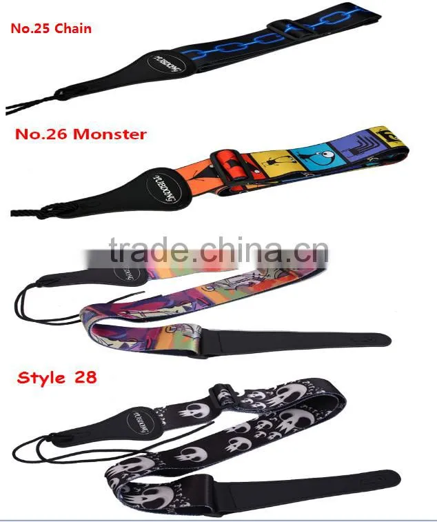 SGS 50*2mm heat transfer ukulel belt / guitar strap