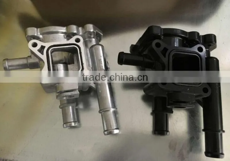 Aluminum thermostat outlet water 1633130110 16331-30110 for Toyota car