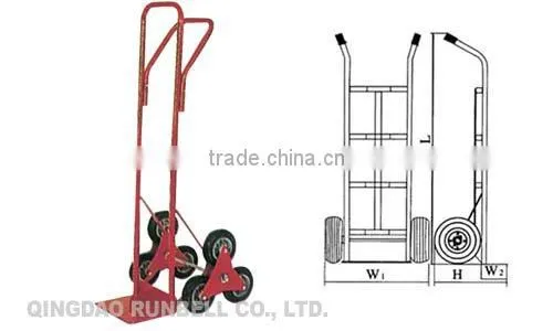 Metal hand trolley
