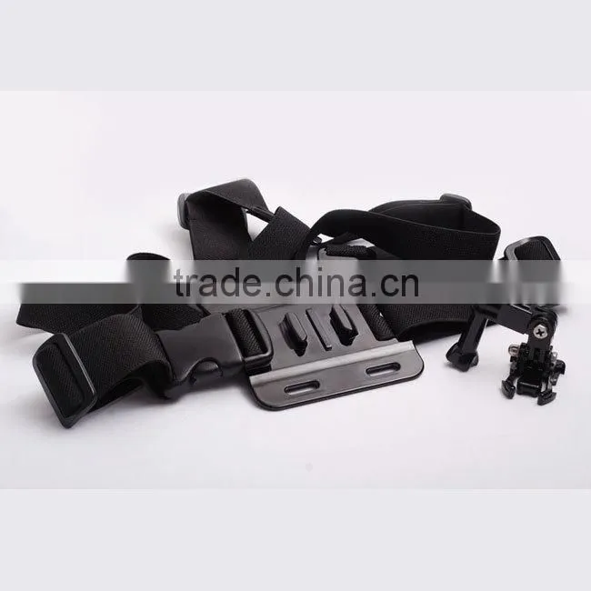Black Gopro Chest Harness for Gopro Accessories