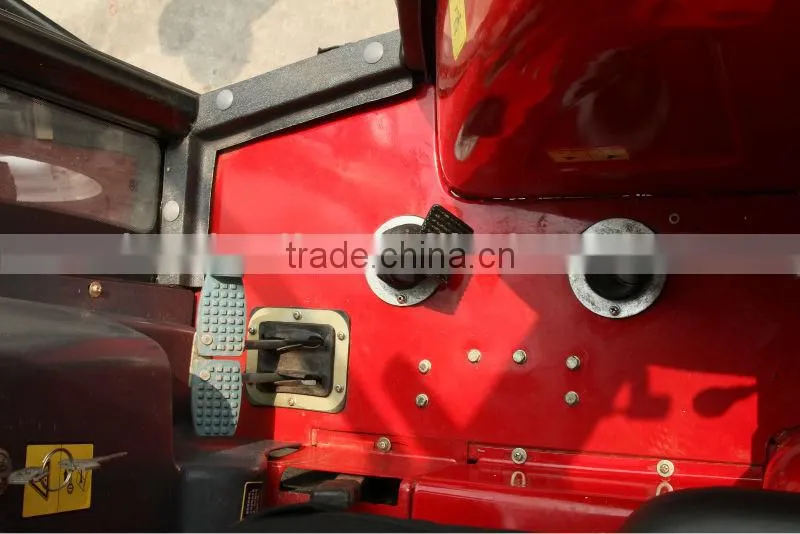 four wheel tractor with tractor trailer