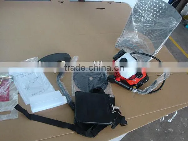 2-stroke gasoline engine paddy cutter machine