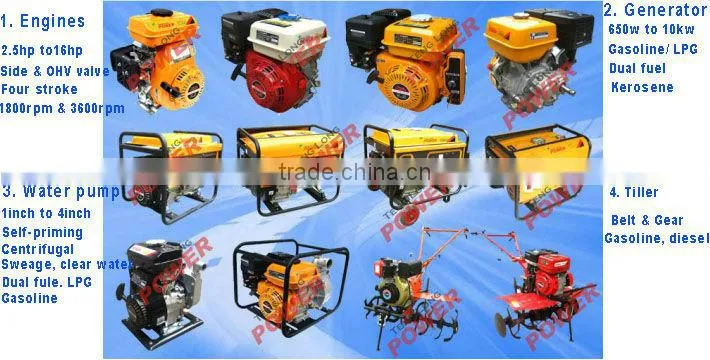small gasoline centrifugal clutch engine 170f