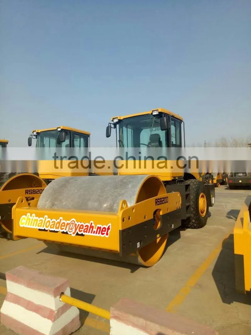 RS8200 China 20ton Road Roller RS8200 Single Drum good quality good price
