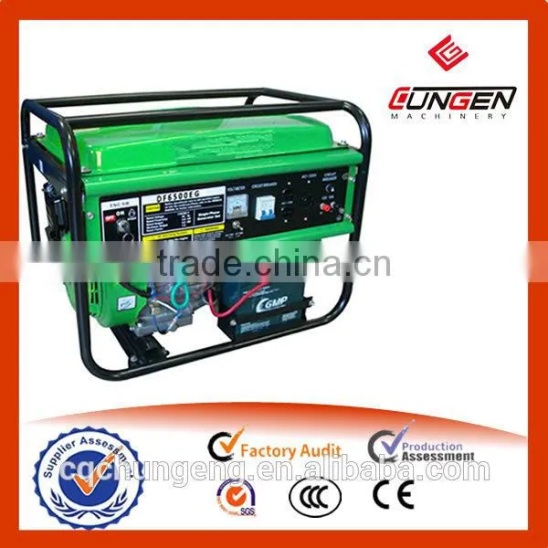 6.5KW recoil start generator with GX420 engine